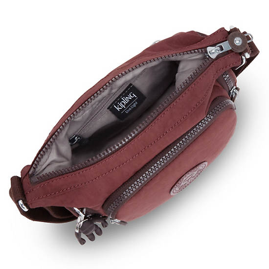 Kipling Gabbie Mini Crossbodytassen Bordeaux | België 2097UZ